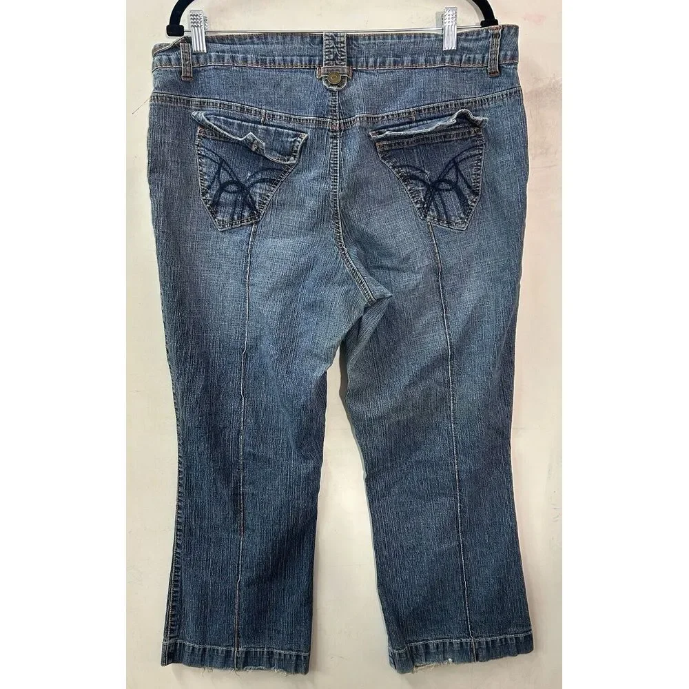Vintage‎ Gitano Mom Jeans Womans Size 22WS High Waisted Denim Y2K 90s Plus
